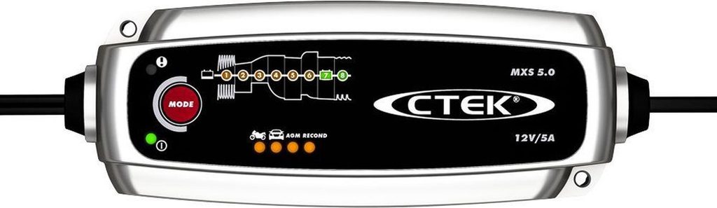 CTEK MXS 5.0 – beste keuze voor eenvoudig accuonderhoud