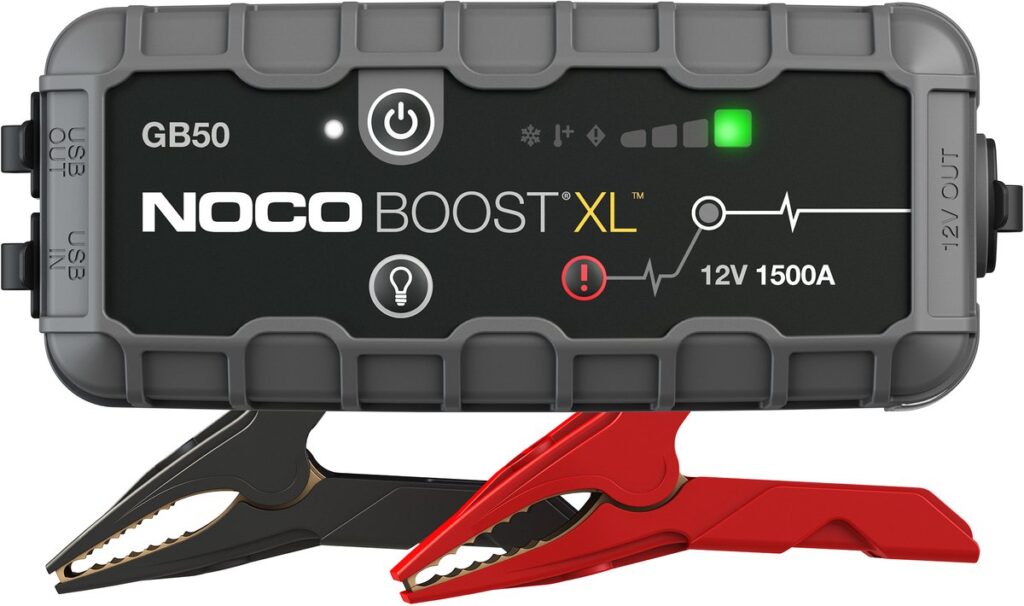 NOCO GB50 startbooster voor kleinere dieselmotoren