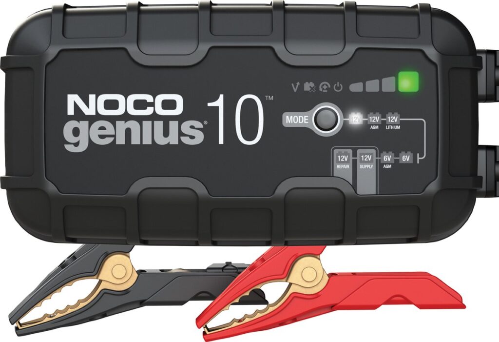 NOCO Genius10 acculader voor camper